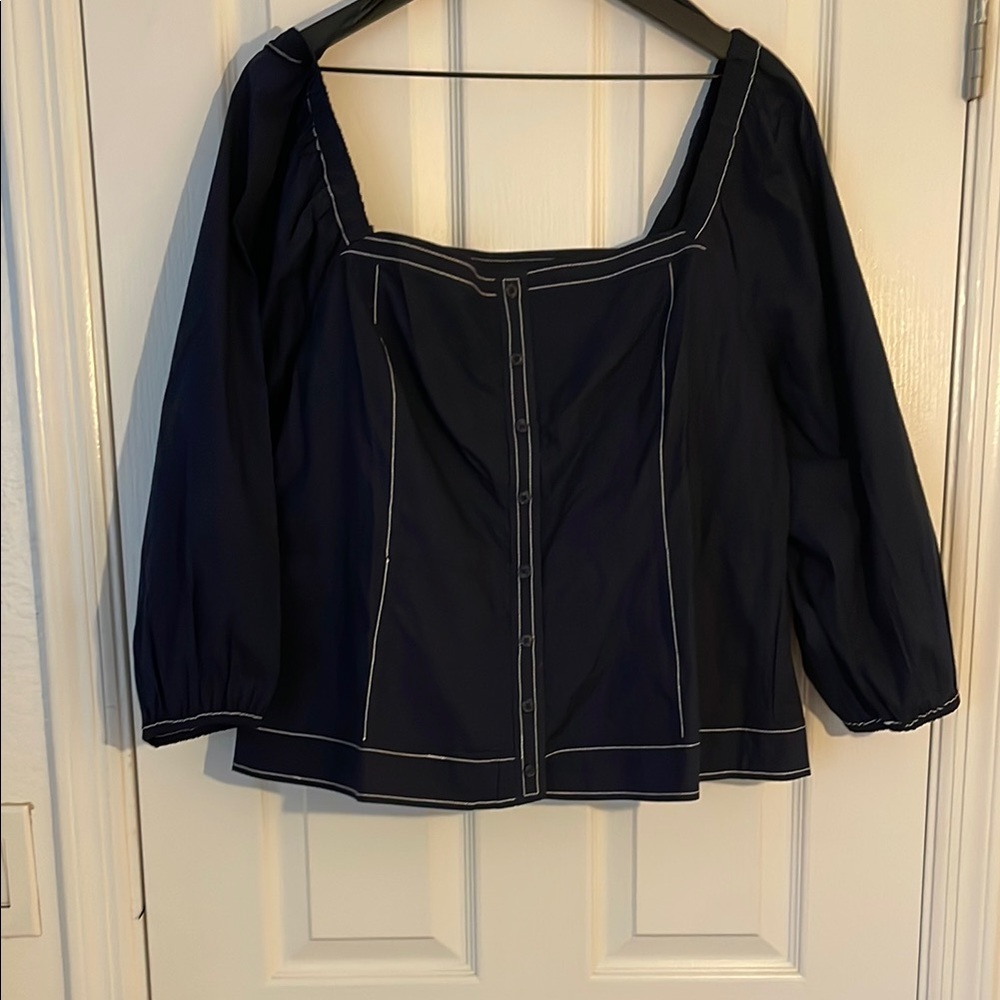 Elegant Black Women's Top